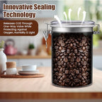 Suclain 2 Pack 64 oz Airtight Stainless Steel Coffee Canisters for Kitchen - Image 5