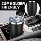 20 oz Tumbler with Lids and Straws, Stainless Steel Insulated Travel Coffee Mug, Double Wall Vacuum Insulated Tumblers, Powder Coated Coffee Tumbler for Cold & Hot Drinks (Mix Color-3) - Image 6