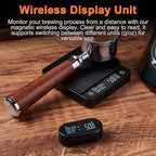 Asixxsix Coffee Scale with Timer, Separate Magnetic Display Espresso Scale, 3kg / 0.1g Accurate Scale Type C Rechargeable, Portable Digital Kitchen (With Wireless Display Screen) - Image 2