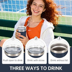 IEOVIEE 32 Pack 20oz Stainless Steel Insulated Bulk Tumblers with Lid&Straw - Image 7