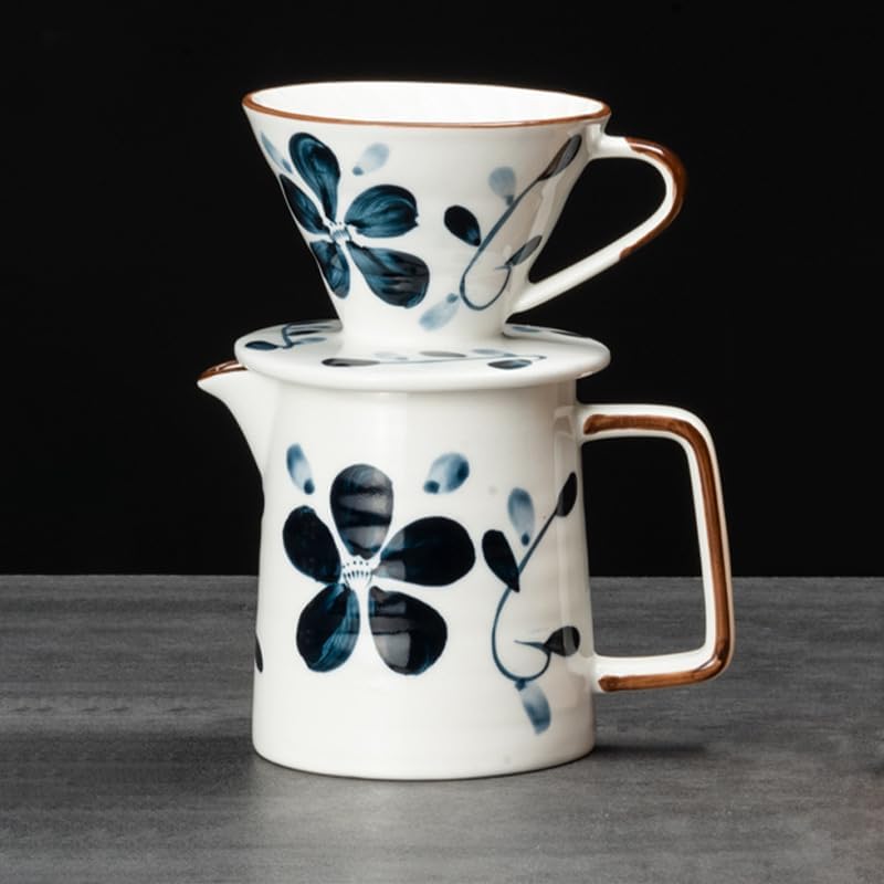 Ceramic Dripper Pouring Over Coffee Brewer Precise Extraction Brewing Funnel for Home Ceramic Pouring Over Filter Dripper - Image 6