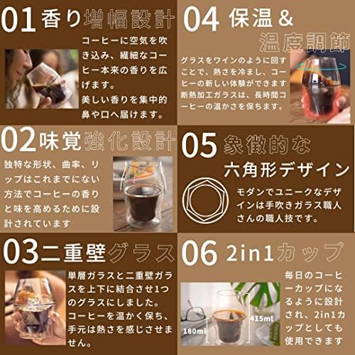 ICOSA Brewhouse AVENSI Classic Vida Solo 1-Piece Coffee Cup Set, 14oz - Image 6