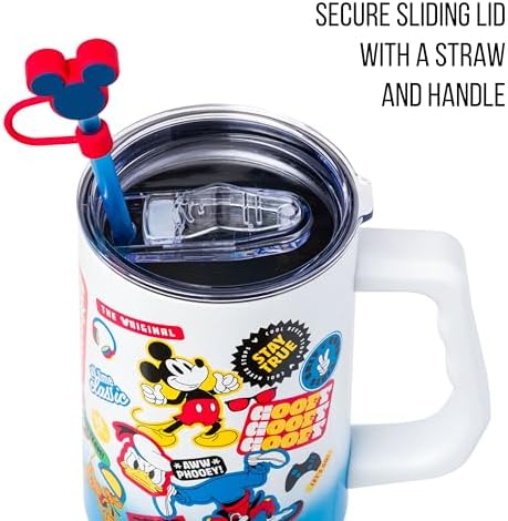 Silver Buffalo Disney Mickey and Friends Donald Duck Goofy, Tumbler, 40oz - Image 2