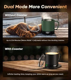 Heated Coffee Mug 14oz, Rechargeable Temperature Control Mug with Lid - Image 5
