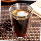 ABOOFAN Glass Coffee Mug Double Wall with Silicone Lid Insulated 350ml - Image 3