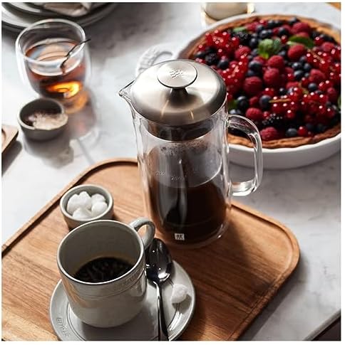 ZWILLING Sorrento Double Wall French Press and Latte Glass - Image 5