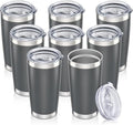 20 oz Tumbler with Lid Stainless Steel Insulated Tumblers Bulk Cups Mug by Orebigo
