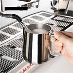 Milk Frother Cup Stainless Steel Milk Frothing Pitcher 500ml/17oz Stainless Steel Espresso Steaming - Image 3