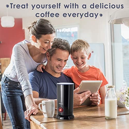 Mixpresso Electric Milk Frother & Milk Steamer, Automatic Coffee Frother - Image 4