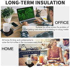 Coffee Mug Warmer for Desk with Heating Function 25 Watt Electric Beverage Warmer with Adjustable Temperature 131℉/ 55℃or 167℉/ 75℃ (Without Mug) 2PCS - Image 7