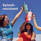 Hydro Flask Travel Tumbler with Handle, Lid and Straw - Insulated Stainless Steel in 32 Oz Trillium - Image 3