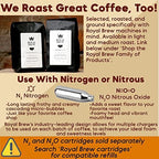 The Original Royal Brew Nitro Cold Brew Coffee Maker - Gift for Coffee Lovers - Quality Nitro Coffee at Home - 64 oz Home Keg, Nitrogen Gas System Dispenser Kit - Image 4