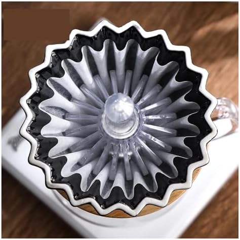 For Pour Over Coffee Heat Resistant Accessory Fit Cone Shape Filters,Paper Filter Press Tool(1PCS white) - Image 2