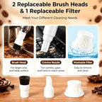 Mini Coffee Grinder Vacuum Cleaner, 2026 New Coffee Grinder Cleaner，Black - Image 4