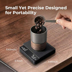 Mini Coffee Scale with Timer - VABICA USB-C Rechargeable Espresso Scale - Image 4