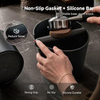 HiBREW Coffee Knock Box, 4.8 Inch Espresso Grounds Bin, Removable Bar - Image 4