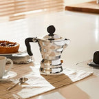 Alessi AAM33/1 - Design Espresso Coffee Maker, Aluminum and Thermoplastic Resin, 1 Cup, Black Handle - Image 6