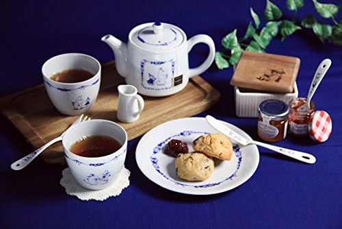 ワールドクリエイト World Create 14733 Moomin Pot Cup, Hasami Yaki, Moomin & Little Me & Snufkin, Set of 3, Blue Country Series - Image 3