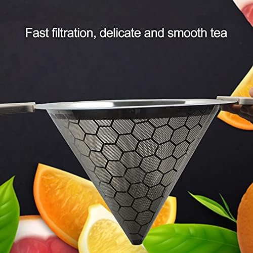 Stainless Steel Cone Strainer for Coffee Tea,Fine Mesh - Image 3