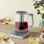 Electric Tea Kettle, Tea Water Boiler, Electric Glass Kettle with Tea Infuser and Temperature Control For Tea Water Boiler - Image 6