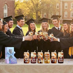 12-Pack Graduation Gifts Glass Cups, 16 oz Graduate Cups with Lid - Image 5