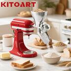 KITOART All Metal Grain Mill Attachment for Kitchenaid Stand Mixers - Image 7