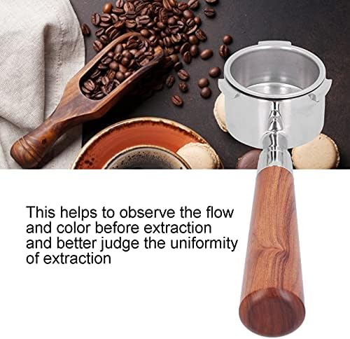 Coffee Bottomless Portafilter Handheld Stainless Steel Bottomless Filter for Household (51mm) - Image 7