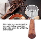 Coffee Bottomless Portafilter Handheld Stainless Steel Bottomless Filter for Household (51mm) - Image 7