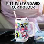 Silver Buffalo Sanrio Hello Kitty and Friends Stainless Steel Tumbler, 40oz - Image 5