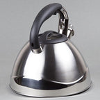Creative Home Crescendo Stainless Steel Whistling Tea Kettle with Aluminum Capsulated Bottom for Even Heat Distribution, 3.1 Quart, Brushed Finish - Image 7