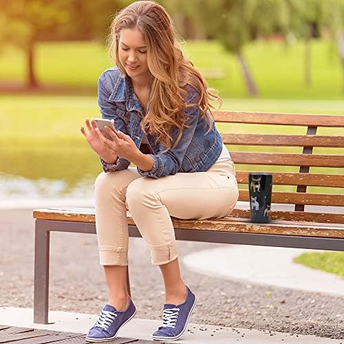 SERENGETI French Bulldog 20 Oz. Stainless Steel, Vacuum Insulated Tumbler with Spill Proof Lid - 3D Print - Insulated Travel mug for Hot or Cold Drinks (French Bulldog Tumbler) - Image 2