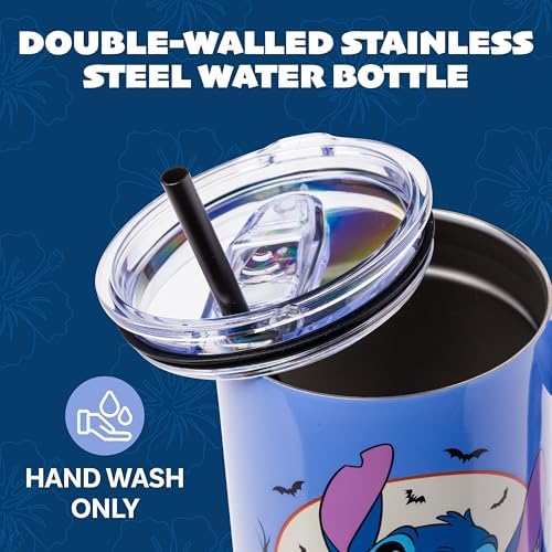 Silver Buffalo Disney Lilo and Stitch, Stainless Steel Tumbler, 40oz - Image 4