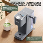 Tastyle Single Serve Coffee Maker with Built-in Detachable Milk Frother - Image 6