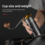 Manual Coffee Grinder, Z5 Hand Coffee Grinder with 25g Capacity External Adjustable Knob, Manual and Electric Dual Mode grinder, Espresso, Mocha, Pour-over, French Press Gray - Image 2