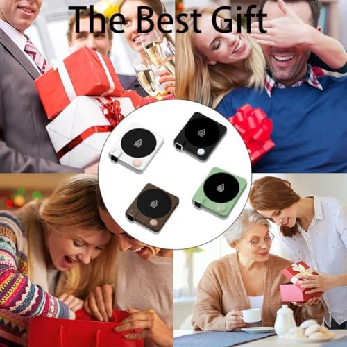Mug Warmer,Fastest Heating and Highest Temperature, Coffee Cup Warmer for Desk Auto Shut Off, 9 Temp Settings 1-12H Timer, Smart Electric Beverage Warmer for Coffee Tea Milk, Black - Image 6