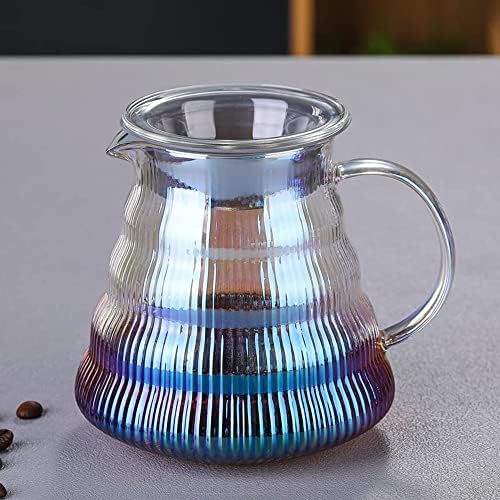 Pour Over Coffee Maker Set with Dripper, 500ml Glass Coffee Server - Image 4