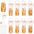 Mumufy 16 Sets Boho Daisy Cute Glass Cups Bulk with Lids and Straws 16 O by Mumufy
