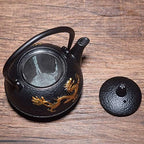 South Japan Old Pot Creative Teapot Double Iron Dragon - Image 2