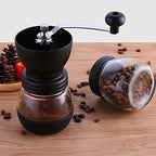 Coffee Accessories Portable Manual Coffee Machine, Grinder Adjustable Ceramic Burr Mill Hand Crank Household Crusher Coffee Bean Tools Household Office (Color : B) - Image 3