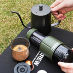 HIBREW H4D 2-in-1 Portable Hand-Pump Coffee Machine Built-in Cup - Image 6