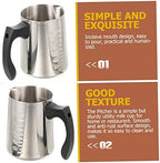 Stainless Steel Frothing Cup 600ml Milk Pitcher for Coffee - Image 6