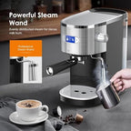 COWSAR 20-Bar Espresso Machine with Steam Wand & Milk Frother - Image 4