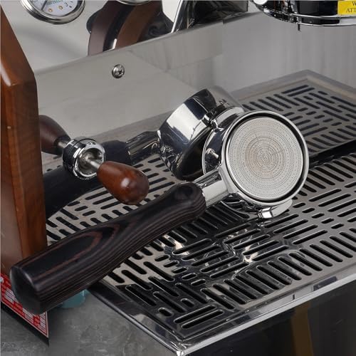 Precision High Extraction Espresso Filter Basket -Clockwork, Stainless Steel Filter Basket For Bottomless Portafilter(Glod 58MM (22g)) - Image 4