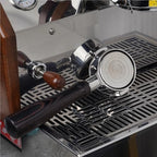 Precision High Extraction Espresso Filter Basket -Clockwork, Stainless Steel Filter Basket For Bottomless Portafilter(Glod 58MM (18g)) - Image 4