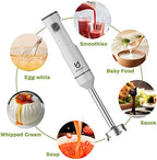UTALENT Cordless Hand Blender with whisk for Smoothies, Milkshakes & Soups - Image 4