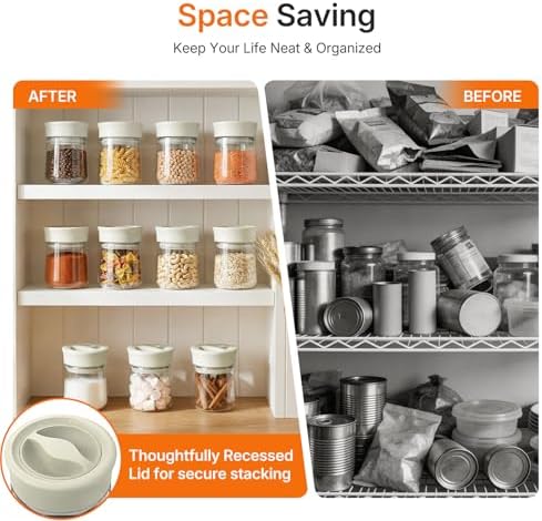 2-Pack 17oz Overnight Oats Container with Airtight Twist-Seal Lid - Image 4