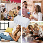 50 Pcs Commercial Cold Brew Coffee Filters for 5 Gallon Buckets & Commercial Cold Brew Coffee Makers, 20" x 20" Disposable Coffee Filters with Drawstring, Brew Up to 5 LBS Coffee, No Tear No Sediment - Image 7