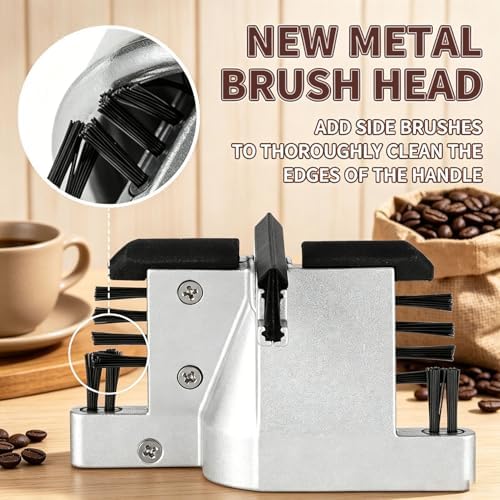 Automatic Espresso Grinder and Portafilter Cleaner, Suitable for Home and Commercial Use, for Coffee Lovers and Bars, Safe and Easy to Use, 110V - Image 7