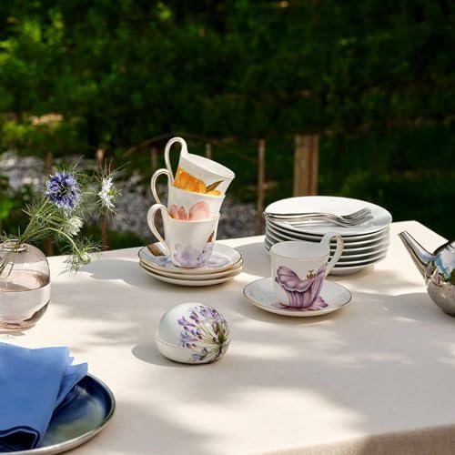 Royal Copenhagen Flora Cup & Saucer 9Oz Rhododendron - Image 4