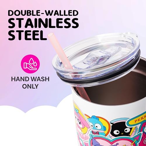 Silver Buffalo Sanrio Hello Kitty and Friends Stainless Steel Tumbler, 40oz - Image 3
